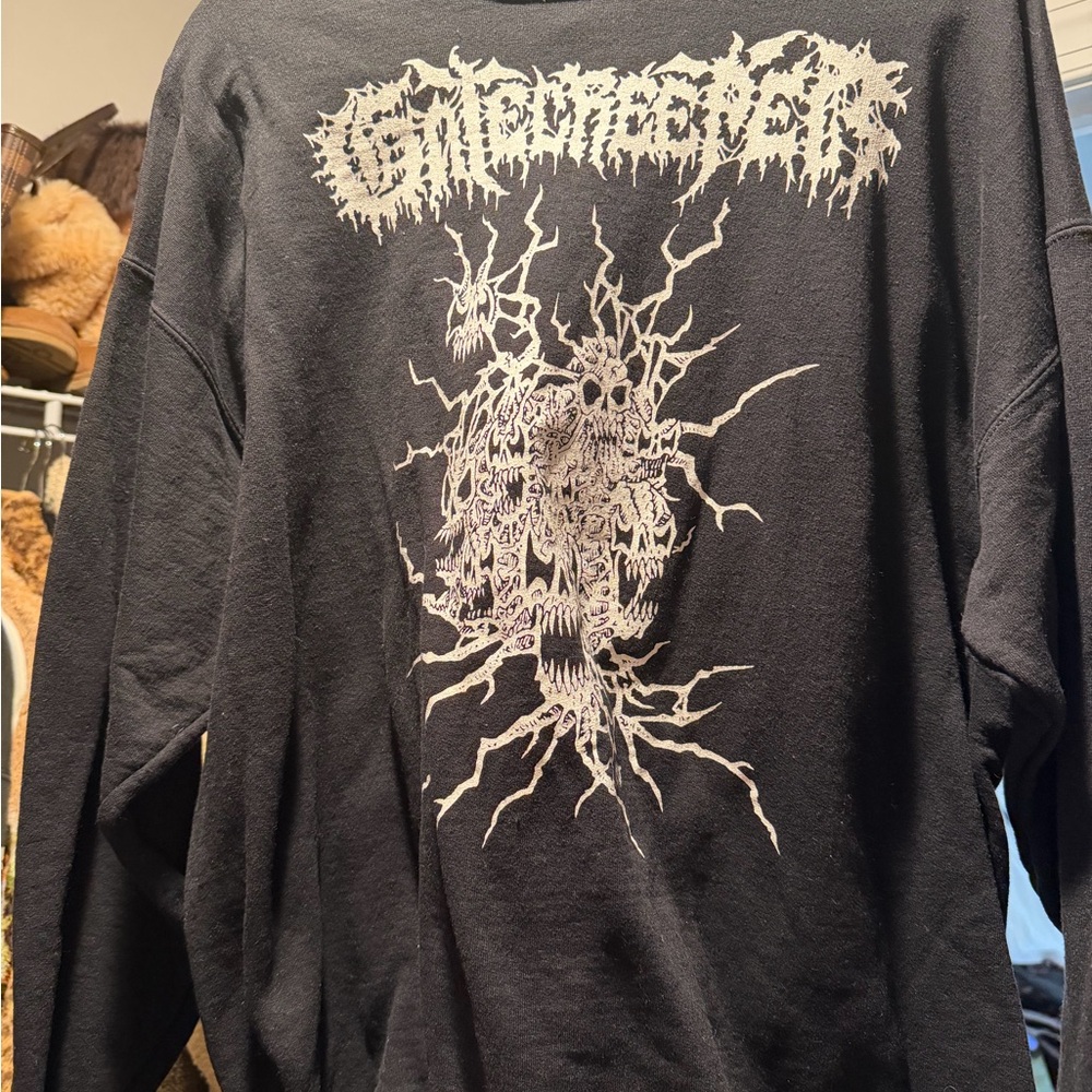 Hanes Black and White Patterned Shirt